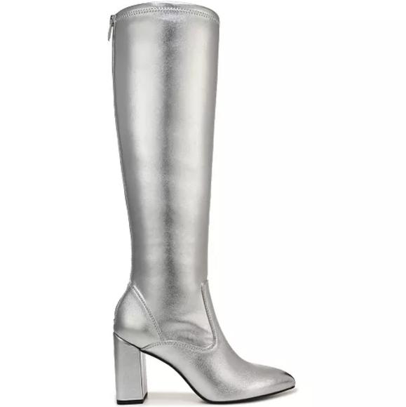 π£Franco Sarto Gorg Katherine Block Heel Pointed Toe Knee High Boots π’ NWOT 5 - Picture 2 of 10